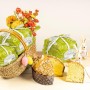 Focaccia Veneziana Carta Verde (l'Originale) di Pasticceria Fraccaro – Focaccia Veneta Morbido Impasto e Fior di Burro con Gla