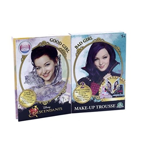 Giochi Preziosi-GPZ13062 Disney Descendants Make-Up Trousse Doppia per Bambini, Multicolore, 13062