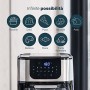Princess 182075 Forno, 1800 W, 11 Litri, Acciaio Inossidabile, Friggitrice ad Aria Deluxe