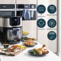 Princess 182075 Forno, 1800 W, 11 Litri, Acciaio Inossidabile, Friggitrice ad Aria Deluxe