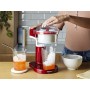 Ariete 78 Sweet Granita Macchina per Granita, Lama Acciaio Inox, Funzione Tritaghiaccio, 30 W, Rosso
