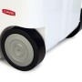 Curver Contenitore per Alimenti da 12 kg con 2 Ruote, 35 L, Bianco, 28 x 50 x 43 cm