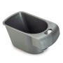 Curver Contenitore per Alimenti da 12 kg con 2 Ruote, 35 L, Bianco, 28 x 50 x 43 cm