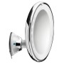 MACOM Sensation 224 SwinGo Specchio con ventosa cosmetico Ingranditore 10X con Luci led ottimo per trucco e make up.