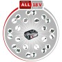Bosch 06039C8101 Trapano Battente - Avvitatore a batteria al Litio, 18 V, 0 – 400 / 1.350 giri/min