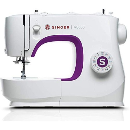 Singer M3505 Macchina da Cucire Professionale, Cucitrice Automatica, 34 Funzioni di Cucitura, Cucito Creativo, Cuce tutti i Tess