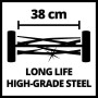 Einhell Tosaerba manuale GE-HM 38 S (38 cm Larghezza taglio, max. 38 mm altezza taglio, per superfici fino a 250 m²)