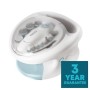 HoMedics Set per Manicure e Pedicure Elettrico, Kit Massaggio Lenitivo con Ammollo, 12 Accessori per Trattamento di Unghie, Disc
