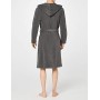 Tommy Hilfiger Icon Hooded Bathrobe Accappatoio, Grigio (Magnet 884), M Uomo
