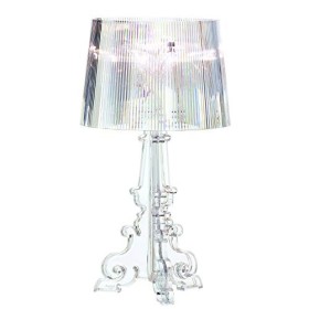Kartell Bourgie, Lampada da tavolo, Dimmerabile, Trasparente(Cristallo)