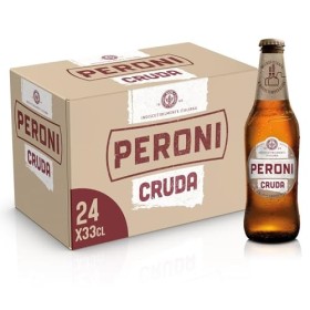Peroni Cruda Birra - Cassa da 24 Bottiglie da 33cl, Non Pastorizzata - 7920 ml