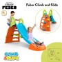 Feber Scivolo Climb And Slide Con Scaletta e Parete da Arrampicata Bambini 3+