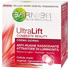 Garnier SkinActive UltraLift Crema Giorno Viso Anti-Rughe Rassodante con Attivatore di Luminosità, Riduce le Rughe, Rassoda e I