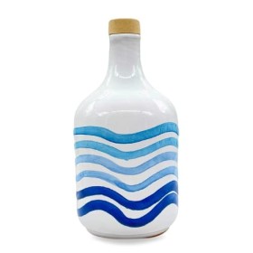 Idea Regalo Olio Extravergine Di oliva Estratto In Giornata Di Raccolta Orcio In Ceramica Selezione Monovarietale Peranzana 500 
