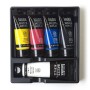 Liquitex Basics Set di  4 Tubi da 75ml + 1 tubo da 118ml Bianco di Titanio