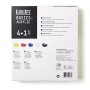 Liquitex Basics Set di  4 Tubi da 75ml + 1 tubo da 118ml Bianco di Titanio