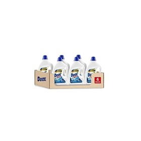 Deox - Detersivo Liquido Lavatrice Classico con Formula Antiodore - Pulisce in Profondità e Igienizza - 30Lvg X 6 Confezioni, 9