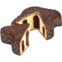 Colomba di Pasqua con Crema Gianduia di Fraccaro Spumadoro - Dolce Pasquale Artigianale, Soffice, Senza Scorze di Arancia Candit