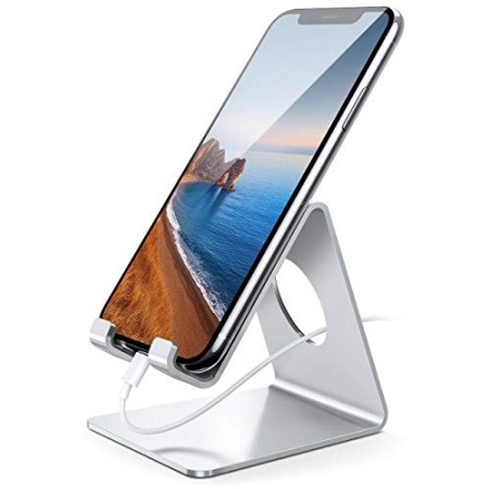 Lamicall Supporto Telefono, Dock Telefono : Universale Supporto Dock per Phone XS XS Max XR X 8 7 6 6S Plus 5 5S 4 4S, Huawei, S