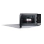 Panasonic NN-GD38HSSUG Forno a Microonde, 1000 W, 23 Litri, Nero, Banda Frontale Silver