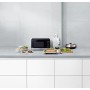 Panasonic NN-GD38HSSUG Forno a Microonde, 1000 W, 23 Litri, Nero, Banda Frontale Silver