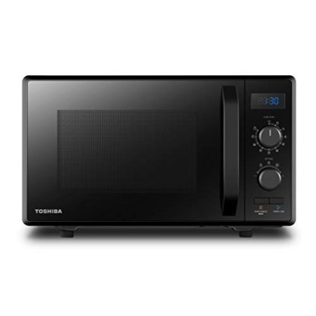 Toshiba MW2-AG23PF(BK) Forno a microonde 3 in 1 con grill e funzione combinata, 23 l, 900 W, 1000 W, funzione Eco a risparmio en