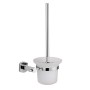 OGOMONDO Set Accessori da Bagno 5 Pezzi Cromo Vetro Satinato