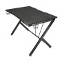 Trust GXT 711 Dominus Scrivania Gaming Ergonomica, con Sistema di Gestione dei Cavi, Supporto per Cuffia, 73.5 X 115 X 76 cm