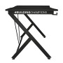 Trust GXT 711 Dominus Scrivania Gaming Ergonomica, con Sistema di Gestione dei Cavi, Supporto per Cuffia, 73.5 X 115 X 76 cm