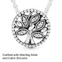 Pandora Donna argento Collana con ciondolo 397780CZ-45