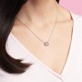 Pandora Donna argento Collana con ciondolo 397780CZ-45