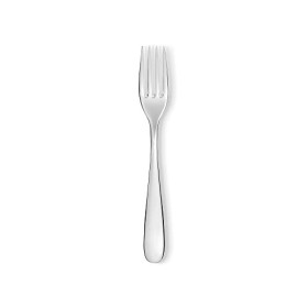 Alessi 5180/5 Nuovo Milano Forchetta da Frutta in Acciaio Lucido, Set da 6