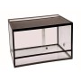 Rettili Planet Kit Terrario in Alluminio per Rettili Colore Nero 45 x 30 x h 30 cm