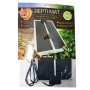 Rettili Planet Kit Terrario in Alluminio per Rettili Colore Nero 45 x 30 x h 30 cm