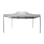 Rebecca Mobili Gazebo Richiudibile Bianco Metallo Poliestere con Custodia Campeggio Fiere Feste 3,1 x 4,5 x 3 mt (cod. RE6307)