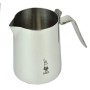 Bialetti Nuovo Elegance 75cl Milk Pitcher 75 cl, Bollilatte, Acciaio, Inox, Argento