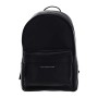 Tommy Hilfiger Elevated PU Backpack, Borse Uomo, Nero, One Size