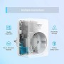 TP-Link Presa Intelligente WiFi Smart Plug, Compatibile con Alexa e Google Home, Controllo Remoto tramite APP Tapo, 10A, 2300W (