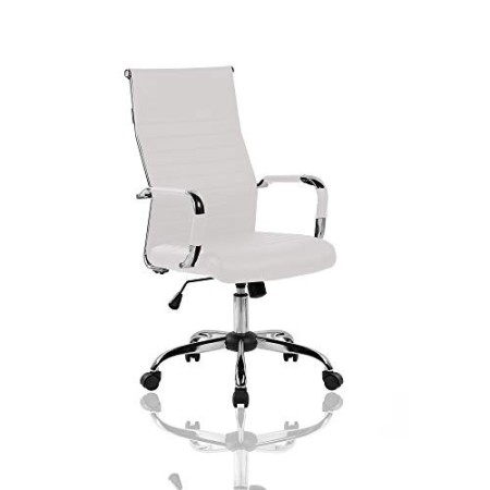 Tuoni Poltrona ETA Presidenziale Bianca, 66x72x112-122 CM