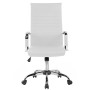 Tuoni Poltrona ETA Presidenziale Bianca, 66x72x112-122 CM