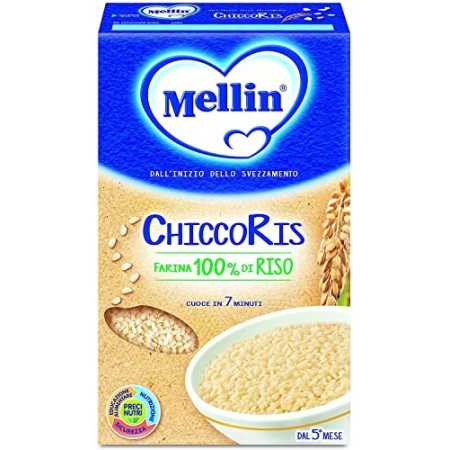 Mellin ChiccoRis, con Farina di Riso, 12 Confezioni da 320 gr