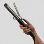 Remington CI6525 Ferro Arricciacapelli, Rivestimento in Ceramica e Titanio, da 130° a 220°, 25mm, Voltaggio Universale, Nero/G