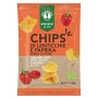Probios Chips di Lenticchie e Paprika Bio - Senza Glutine - Confezione da 12 x 40 g