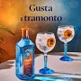 Bombay Sapphire Sunset Gin, Special Edition, Infuso con Botaniche di Cardamomo, Curcuma, Mandarino, 70 cl