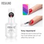 ROSALIND Magic Remover 2 pz 15ml Solvente per Smalto Semi Permanente, Gel UV Nail Polish Cleaner