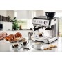 Ariete 1313 Macchina per caffè espresso con macinacaffè, per grani, polvere e cialda ESE, Cappuccinatore montalatte, Vano scal