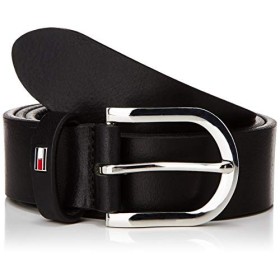 Tommy Hilfiger New Danny Belt Cintura, Nero (Masters Black), 95 cm Donna