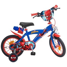 Toims 874 Spiderman Bicicletta per bambini 14 ", 3-5 anni