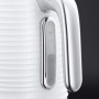 Russell Hobbs 294468000 Bollitore, 2400 W, 1.7 Litri, Cromato, Bianco