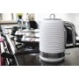 Russell Hobbs 294468000 Bollitore, 2400 W, 1.7 Litri, Cromato, Bianco
